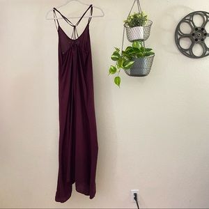 $20 PrAna Autumn Dress in Black Cherry